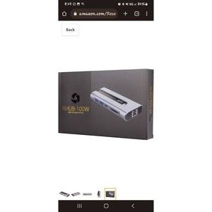 Rosewill 7-Port Portable USB-C Mini Hub Docking Station
